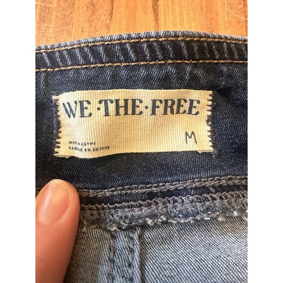 Free People We The Free Penny Flare Jeans Size Medium Pull On Pants Bootcut - Picture 5 of 15